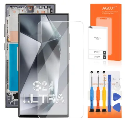 LCD-Display für Samsung Galaxy S24 Ultra 6,8 Zoll schwarz