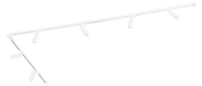 Produktbild von Ledvion Schienensystem lampen 3m 1-Phasen Weiss 6-flammig RGB