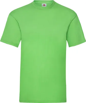 Image de Fruit of the Loom - T-shirt « Valueweight » pour homme FK1802 (XXL) (citron vert)