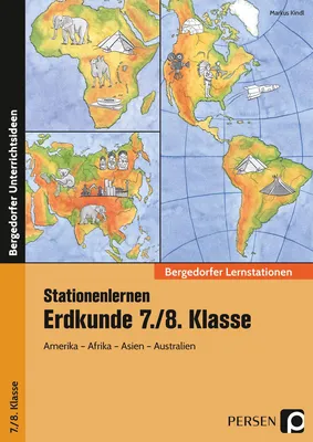 Produktbild von Stationenlernen Erdkunde 7./8. Klasse