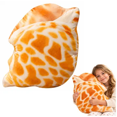Produktbild von LeanToys Mascot Plüsch-Muschelkissen 50 x 40 cm