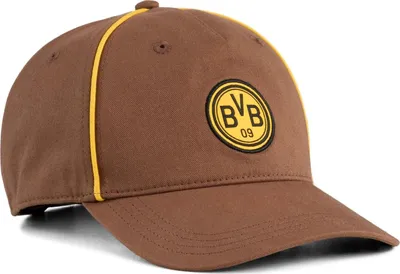 Image de PUMA cap BVB King Cap Haute Coffee - Matte Puma Gold brun