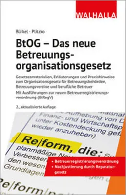 Produktbild von BtOG - Das neue Betreuungsorganisationsgesetz