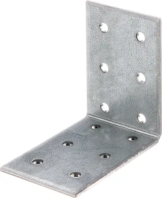 Produktbild von Alberts Schwerlast-Winkelverbinder mit Sicke | sendzimirverzinkt | 105 x 105 x 90 mm | 24er Set