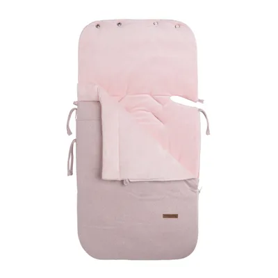 Produktbild von Baby's Only Fußsack Maxi-Cosi 0+ Sparkle silber-rosa melee Sparkle Mädchen 86 x 38 cm Rosa