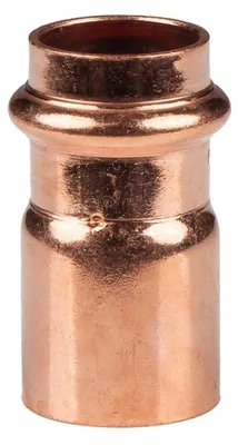 Produktbild von Kupfer Pressfitting Reduzierstück 28 x 22 mm V+M-Kontur DVGW