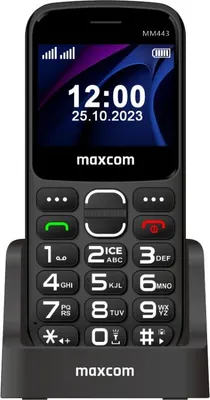 Zdjęcie produktu dla Telefon komórkowy Maxcom Comfort MM443 4G dla seniorów z dużym wyświetlaczem i przyciskiem SOS