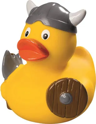Produktbild von Wikinger - Islandente - Hobbyente - Quietscheente - Badeente - ca. 8 cm gross