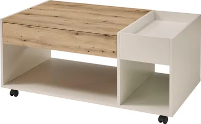 Produktbild von Couchtisch >Emil< in Artisan Nachbildung, kaschmir - 110x44x60cm (BxHxT)