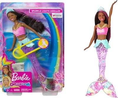 Zdjęcie produktu dla Mattel Barbie Dreamtopia Mermaid Sparkle Light
