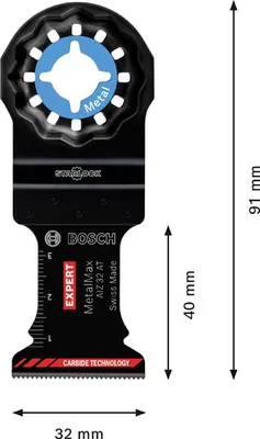 Produktbild von Expert MetalMax AIZ 32 AIT Blatt für Multifunktionswerkzeuge, 40x32 mm, 10 Stk.