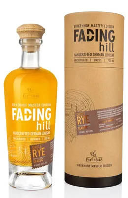 Produktbild von Birkenhof Brennerei Master Edition Fading Hill RYE Whisky, 45% Vol. 0,7 l