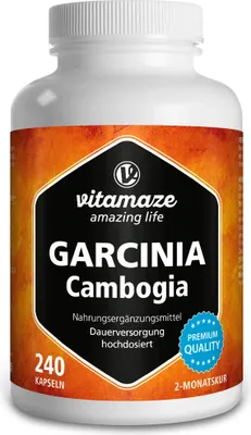 Produktbild von Garcinia Cambogia + cholin kapsle 240 kapslí