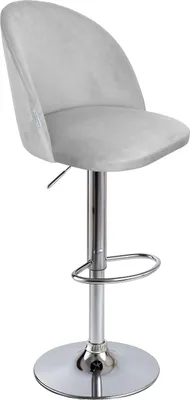 Zdjęcie produktu dla Hoker krzesło barowe obrotowe SILVER noga chrom MG39