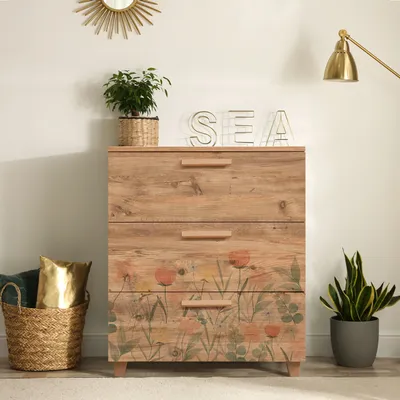 Produktbild von Skye Decor, Leva Gravis Tulip, Kommode, Atlantische Kiefer, 100 % MELAMINBESCHICHTETE SPANPLATTEN, 80 x 43 x 95 cm
