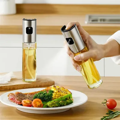 Produktbild von 2er Set Ölsprüher, Essigzerstäuber, selber, Glas