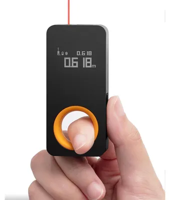 Produktbild von Laser Entfernungsmesser 30 m ±2 mm Genauigkeit mit Bluetooth OLED Display USB-C