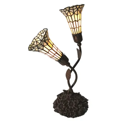 Obrázek produktu pro Stolní lampa Tiffany 34x25x58 cm E14-max 2x25W LumiLamp 5LL-6063