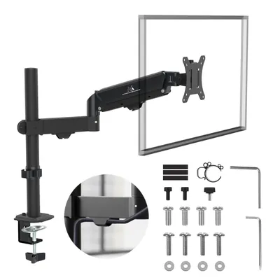 Produktbild von Maclean Monitorhalterung Gasfeder 17"-32" 2-10kg schwarz MC-135
