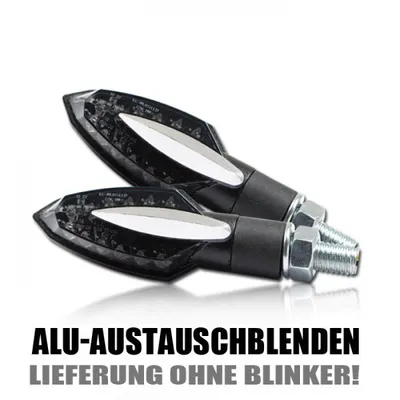 Produktbild von Austauschblende Sliver silber eloxiert