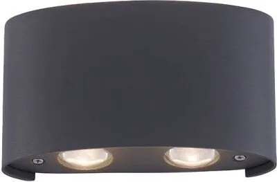 Produktbild von PAUL NEUHAUS LED-Wandleuchte, 4-flammig, anthrazit, für den Innen- und Außenbereich, dekorativ, 3000 K