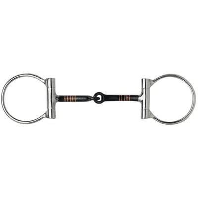 Zdjęcie produktu dla Waldhausen Western Snaffle Bit D-Ring Single Broken 10 mm Bit 13,5 cm