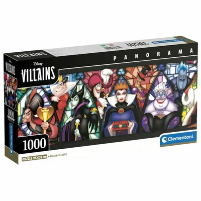 Immagine prodotto di Puzzle Panorama da 1000 pezzi Compact Villains