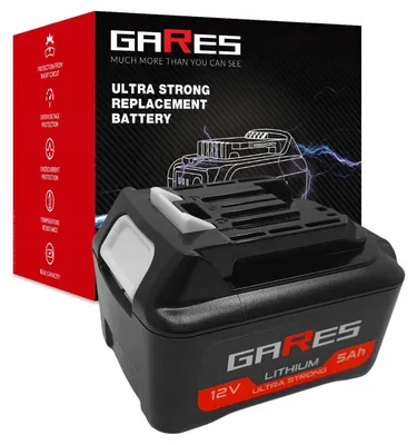 Zdjęcie produktu dla Gares Akumulator do Makita 1420 1433 6228D | 14,4 V 3 Ah Inny | Mocna Bateria do Robot Sprzątający | Wydajny Zamiennik Gares®