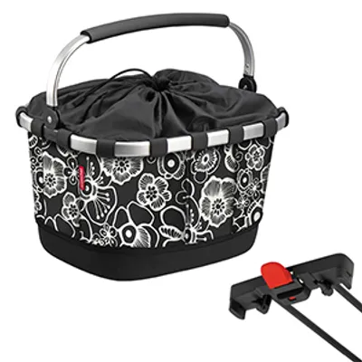 Produktbild von KLICKfix CARRYBAG GT FÜRRACKTIME FLEUR SCHWARZ