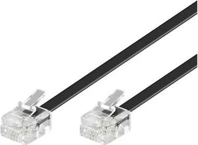 Image de Microconnect MPK182, 2 m, RJ-11, RJ-11, noir, mâle