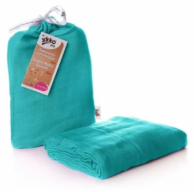 Obrázok produktu pre XKKO BMB zavinovačka - osuška, 120x120 - Turquoise
