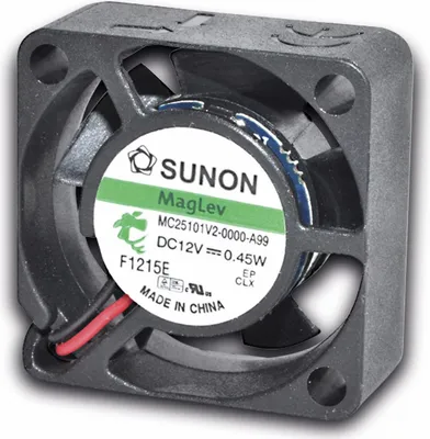 Produktbild von SUNON Axiallüfter MF35101V21000UA99, 35x35x10 mm, 12 V-
