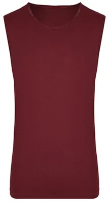 Immagine prodotto di Miners Mate - Top senza maniche da uomo "My" LT4204 (L) (rosso bordeaux)