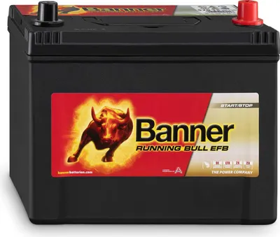 Produktbild von Banner Running Bull Autobatterie EFB 12V 70Ah 57015 ASIA