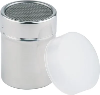 Produktbild von APS 776 Netzstreuer, Ø 5,5 cm, Höhe 7,5 cm, Behälter aus Edelstahl, Staubdeckel aus PP