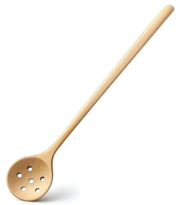 Immagine prodotto di Schlitzlöffel in legno, stile giapponese, 27,7 cm, utensile da cucina