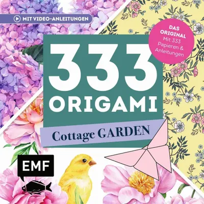 Image de 333 Origami - Cottage Garden - Wunderschöne Papiere falten für Blumen-Fans