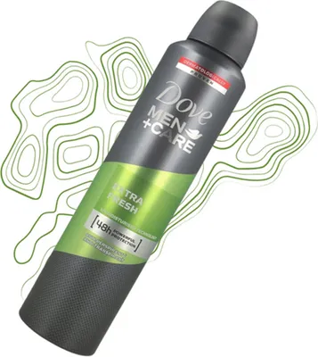 Image de DOVE Men +Care Extra Fresh Antiperspirant Spray 150 ml