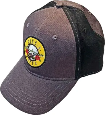 Zdjęcie produktu dla Guns N' Roses Circle Logo Czapka Charcoal Grey & Black UNI