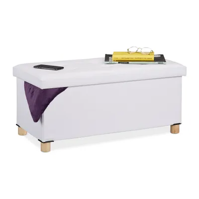 Obrázek produktu pro Lavice s úložným prostorem RD31588, bílá