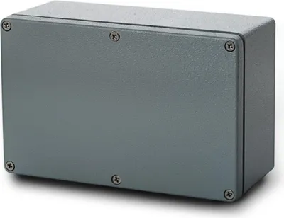 Produktbild von Aluminium Leergehäuse Variante - Maße: 188 x 120 x 78 mm