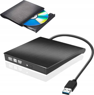 Produktbild von Externí přenosná mechanika DVD CD USB 3.0 Recorder CD/DVD Player pro přenosný počítač