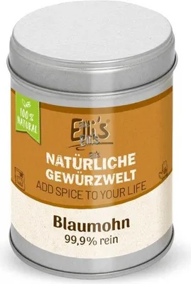 Produktbild von Blaumohn 99,9% rein - Ellis Gewürz
