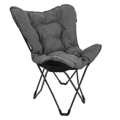 Produktbild von Bo-Camp Butterfly-Sessel Grainger Grau