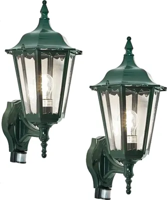 Produktbild von 2er-Set Aussenwandleuchten mit Bewegungsmelder Wandleuchte Wandlampe