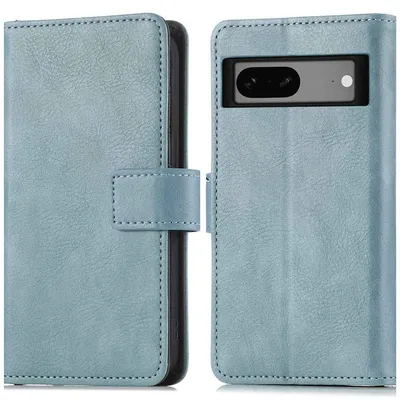 Imagen del producto de Funda Tipo Libro de Lujo para Google Pixel 7a - Azul claro