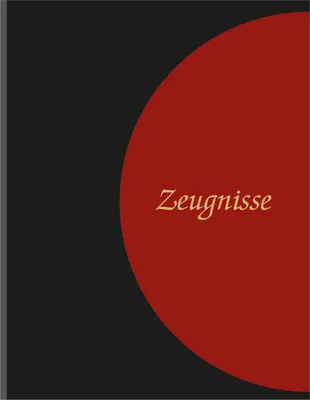 Produktbild von ADINA Zeugnismappe 10 Hüllen rot/sw Lederoptik Vinyl m festem Einband