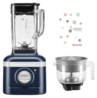 Produktbild von KitchenAid K400 Standmixer Saftpaket Tintenblau