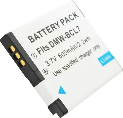 Produktbild von DMW-BCL7E Qualitäts-Akku von AccuCell passend für Panasonic DMW-BCL7 und DMW BCL7