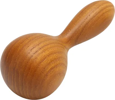 Produktbild von Massagehammer mit ätherischen Ölen, SPA-Meridianmassagegerät, Schabmassagestab aus Holz, Milchbadmassagegerät, Entspannungsmassagegerät mit runder Kugel